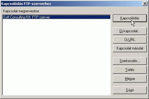 Kapcsolds FTP szerverhez